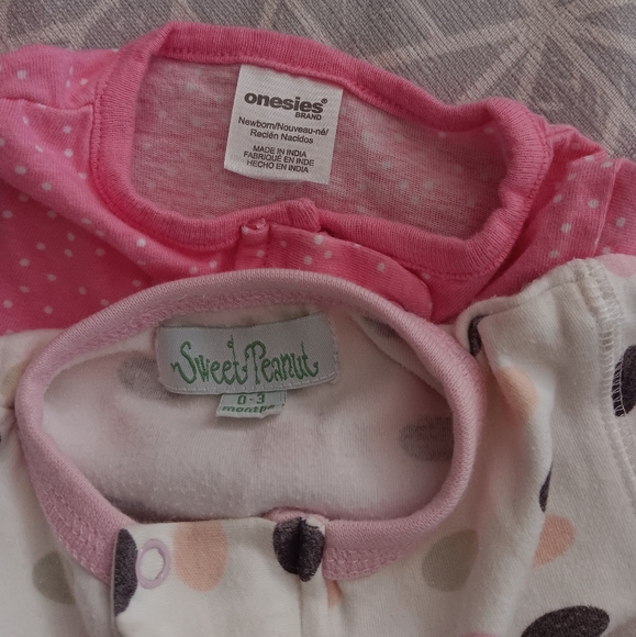 Baby Girl Footies Bundle - Picture 8 of 9